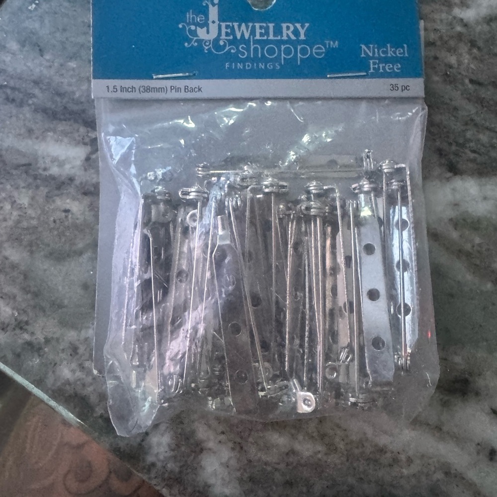 Silver Pin Backs by The Jewelry Shoppe pin backs